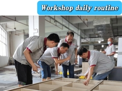 محاولة تثبيت خزانة العرض يومياً