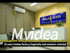 التصميم الحديث الأزياء البسيطة المكتب غير الطبيعي إلى أثاث المكتب ستة مقاعد