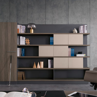 شراء 2950 X 395 X 2000mm خزانات الملفات الخشبية الحديثة الداخلية online manufacture
