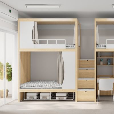 شراء تصميم عصري سهل التجميع لأسرة بطابقين online manufacture