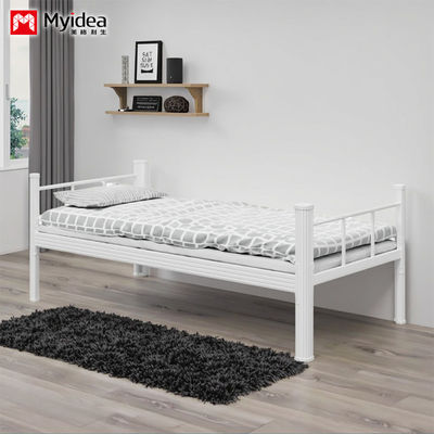 Student Dormitory Bed Single layer Iron Frame Bed