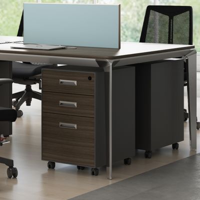 File Cabinet, Office Desk Storage Cabinet With Lock, Storage Cabinet, Office Cabinet, Drawer Style Mobile Low Cabinet