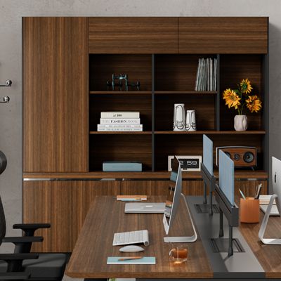 File Cabinet Wooden Grid Cabinet File Cabinet Floor Display Cabinet Office Bookshelf Storage Cabinet