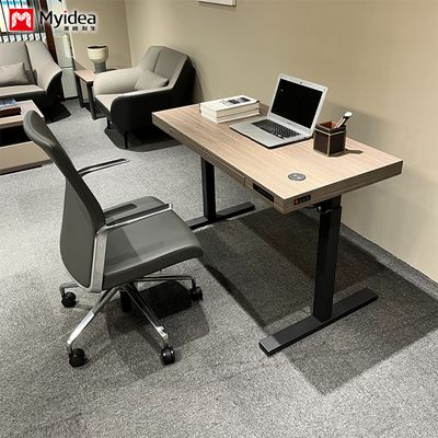 شراء مكتب تنفيذي بسيط ومريح، مكتب رفع بمحرك واحد صامت، مكتب بتصميم مستقر ومتعدد الوظائف للاستخدام المكتبي online manufacture