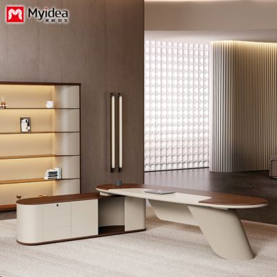 customization fashionable，light luxury，grand boss，executive desk，senior executive desk，chairman's office desk，storage desk