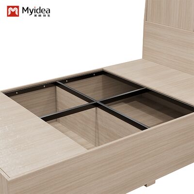 customization Single Apartment Bed, Homestay, Stable Slab Bed with Charging Port Design,Bed Head Soft Package, Modern Bed