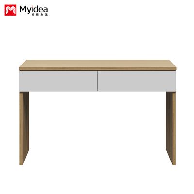 Myidea Customizable Mirror Drawer Desk, Bedroom Dressing Table, Desk and Chair Combination
