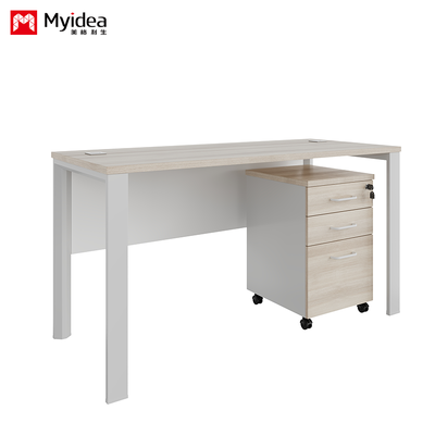 Myidea Steel Legged Desk and Computer Desk Suitable for Apartments, Dormitories, Hotels, Homestays