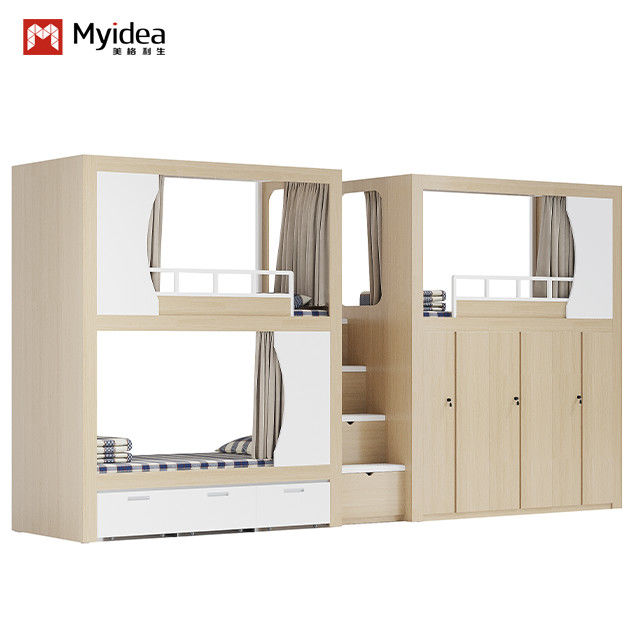 ISO9001 Capsule Apartment Bed Three Person Seat
